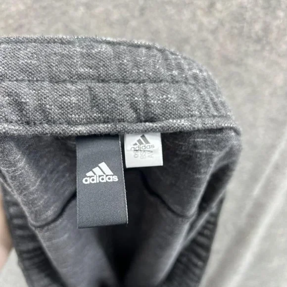 Adidas Sweatpants Men Extra Large Adult Gray Jogger Pants Outdoor Fleece XL - Picture 11 of 12